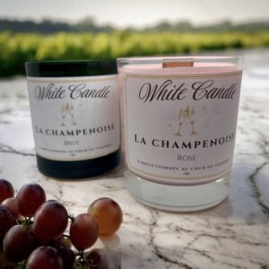 white candle champenoise