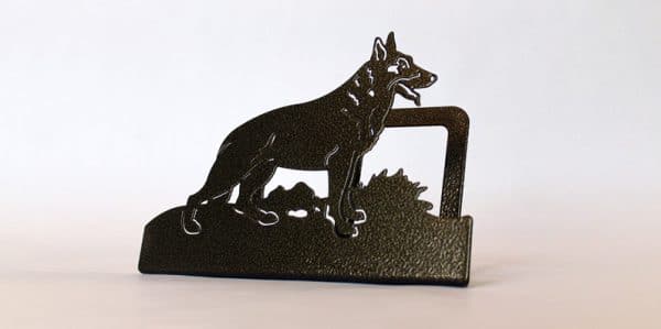 fer et traditions porte-courrier métal