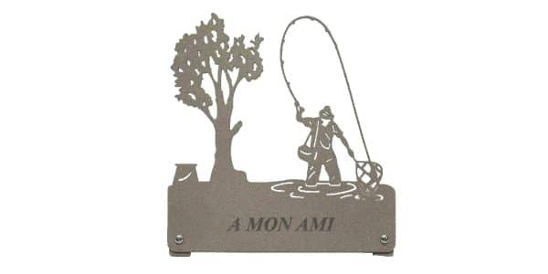 fer et traditions plaque funéraire