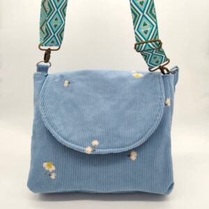 Besace carrée Flowers