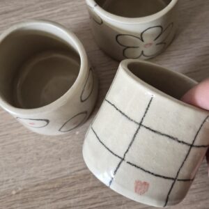service tasses a café céramique